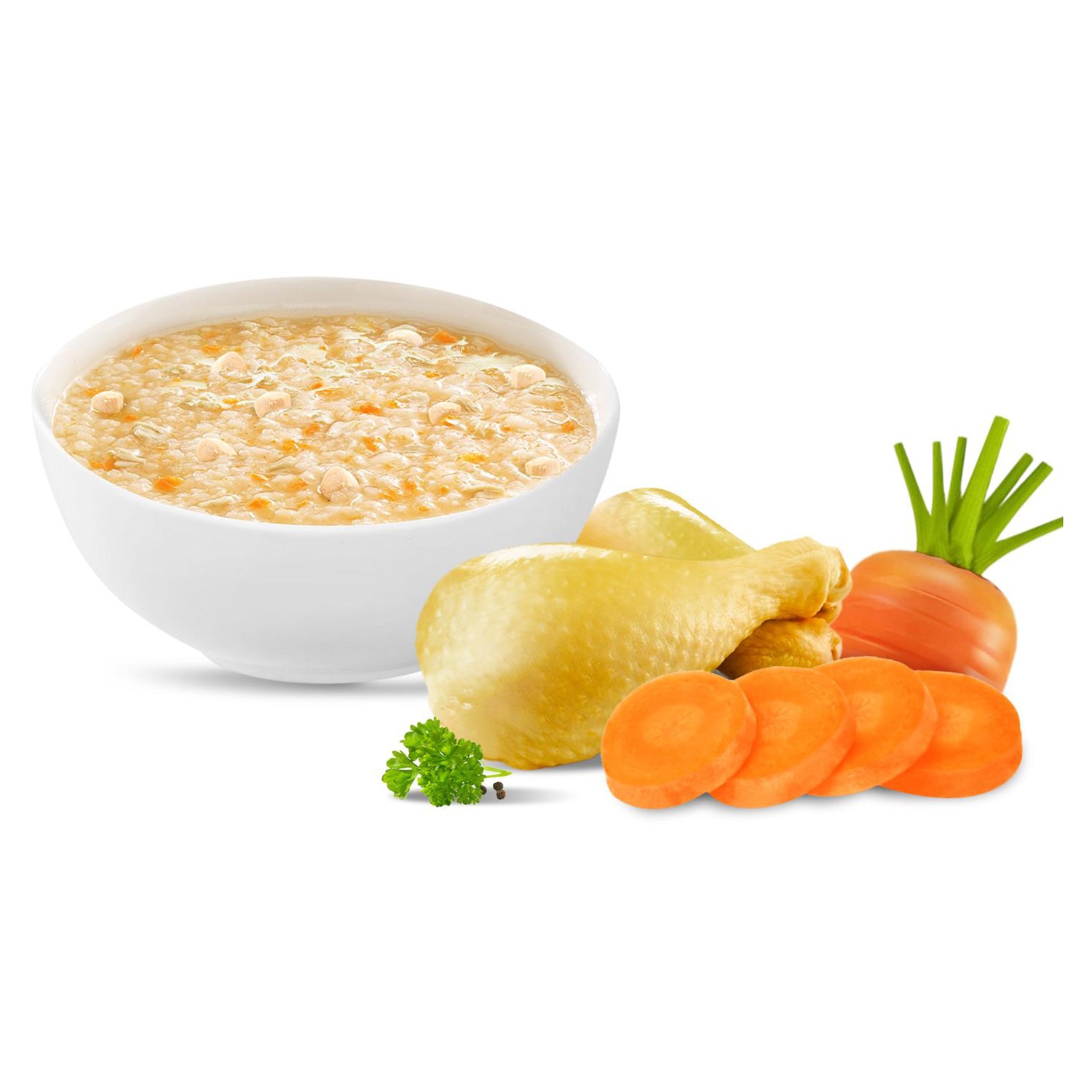 Cháo tươi Sài Gòn Food Baby vị thịt gà cà rốt cho bé 10M+ hình 3