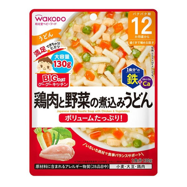 Mì Udon Wakodo vị gà và rau củ 130g