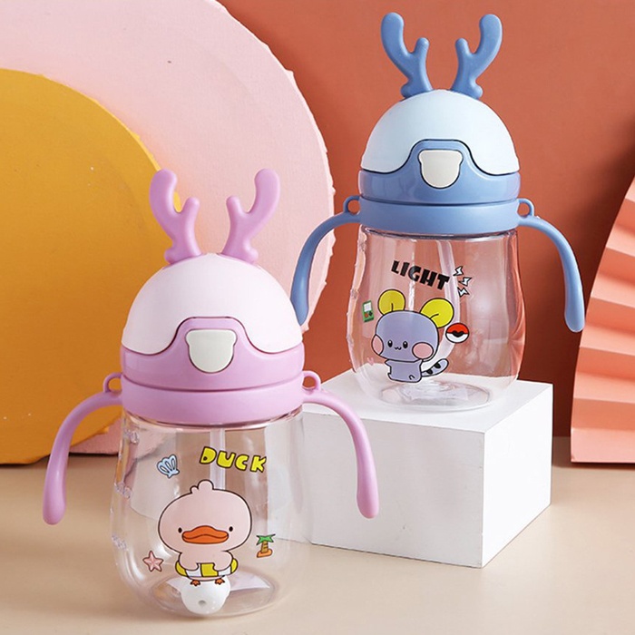 Bình tập uống nước cho bé 350ml AC (Màu ngẫu nhiên) hình 1