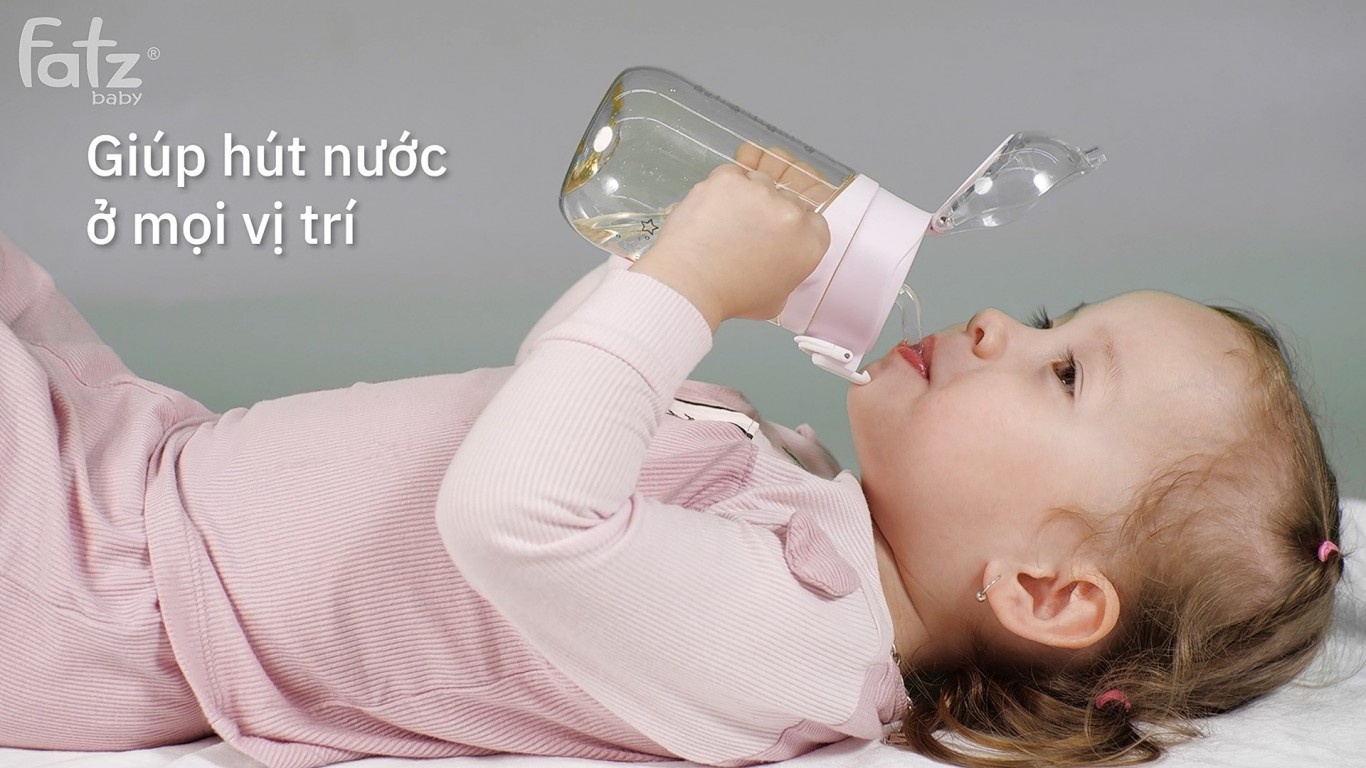 Binh tập uống nước Fatzbaby PPSU 360 độ 250ml FB0289BTX (Màu ngẫu nhiên) hình 9
