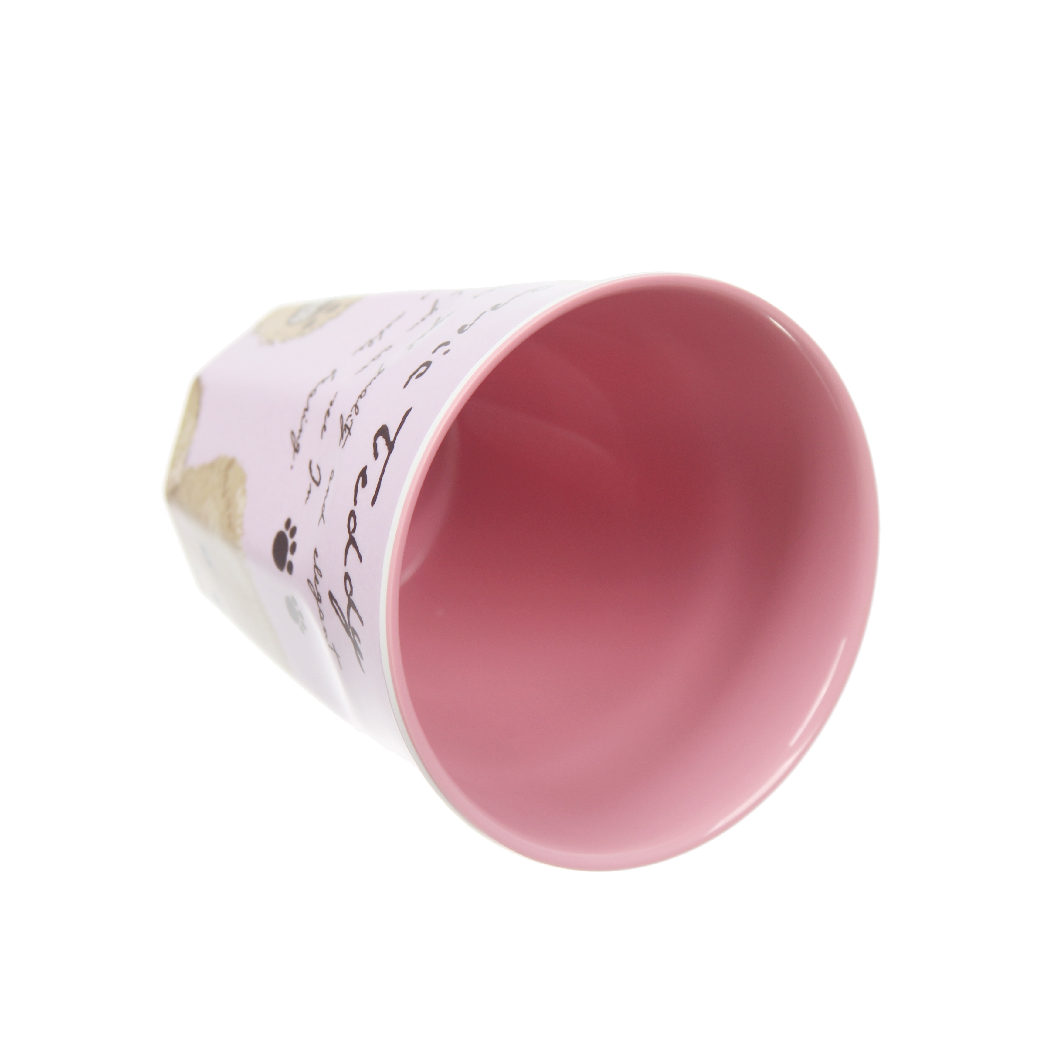 Cốc uống nước KidsPlaza U02 Teddy Pink 90g hình 3