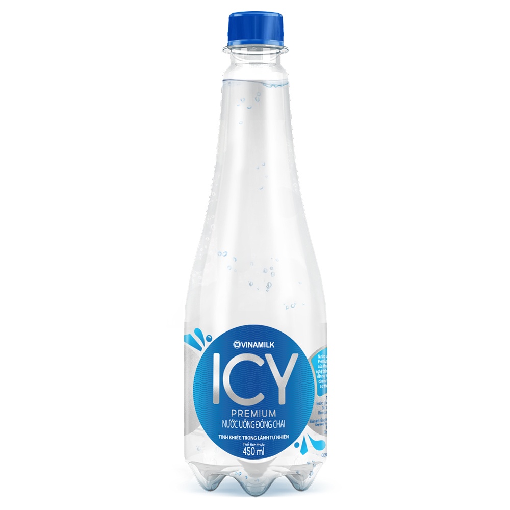 Nước uống đóng chai VNM ICY Premium 450ml hình 1
