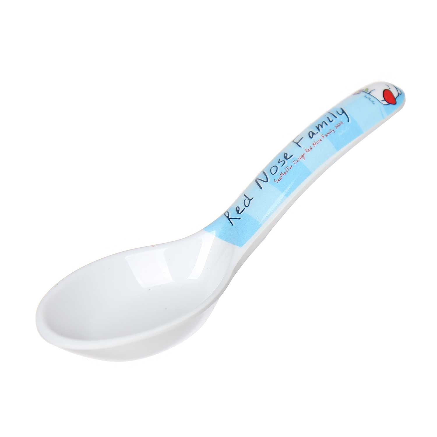 Thìa ăn Yumiko in hình gấu mũi đỏ SP177 hình 1