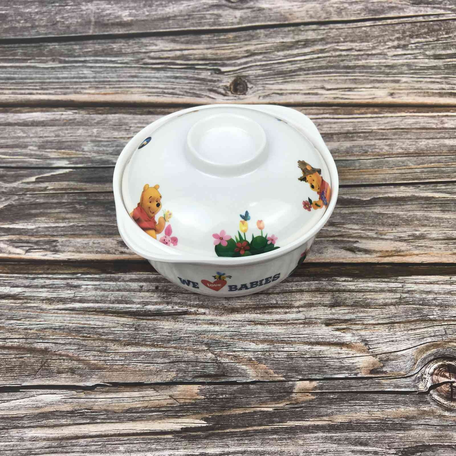 Bát ăn dặm có nắp Kidsplaza BB005 5.5inch (145g) hình 1