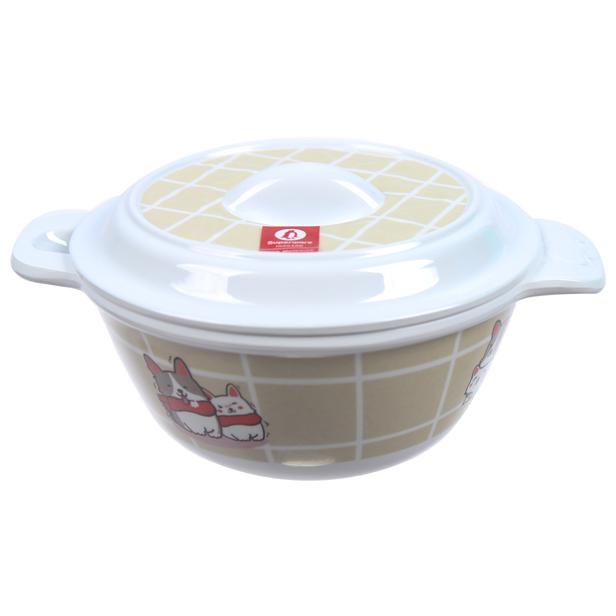 Bát 2 quai có nắp Puppy love BL 143-5 hình 1