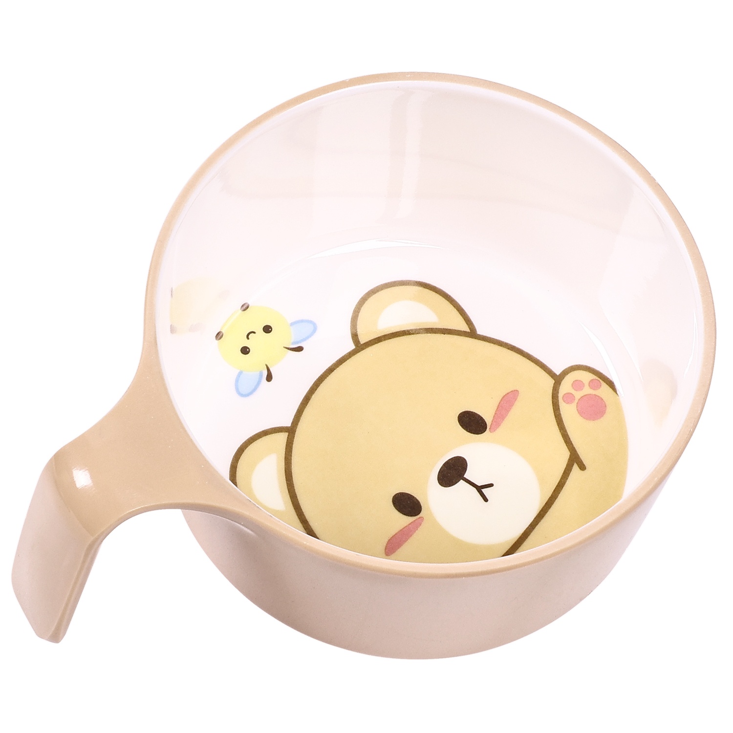 Bát ăn cho bé Mamago Cute Bear 1 tay cầm 145g