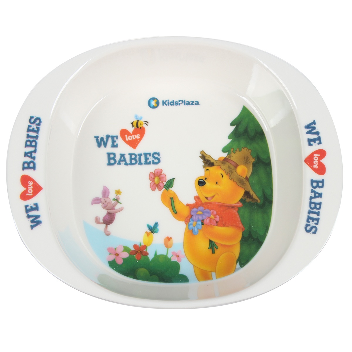 Bát ăn dặm có tay cầm Kidsplaza BB003 6inch 76g (Size L) hình 1