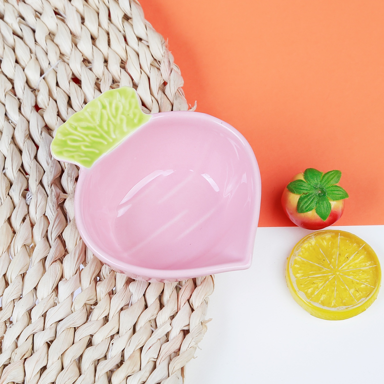 Bát ăn dặm hình hoa quả ngộ nghĩnh AC (Màu ngẫu nhiên) hình 1