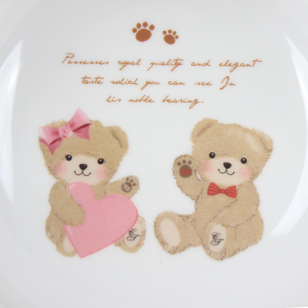 Bát ăn dặm KidsPlaza U06 Teddy Pink 100g hình 3