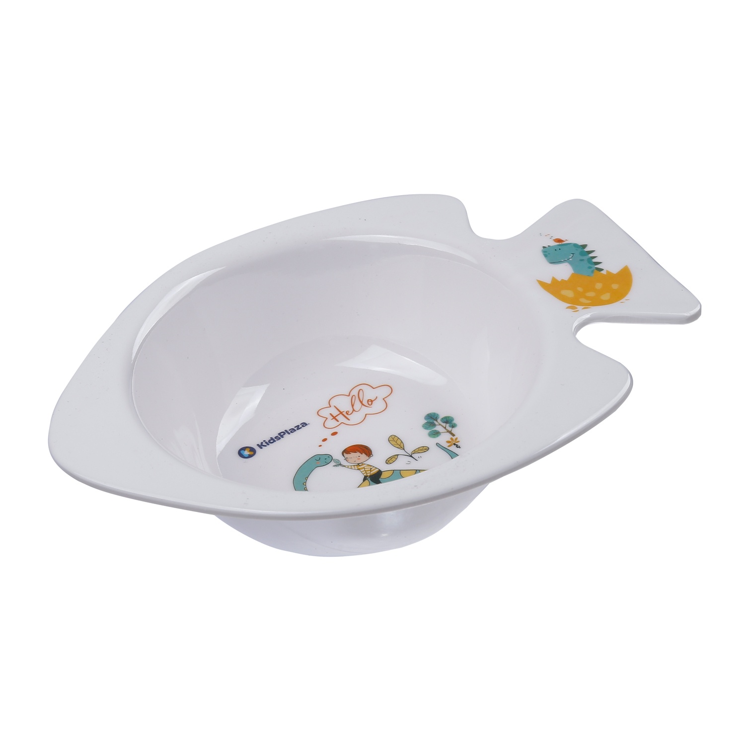 Bát ăn hình cá KidsPlaza Dinosaur B004 104g hình 1