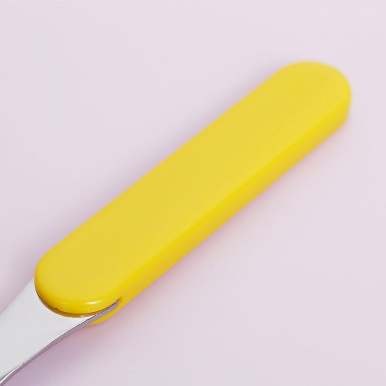 Dĩa inox Konbini cho bé kèm hộp đựng hình thú (Màu ngẫu nhiên) hình 5