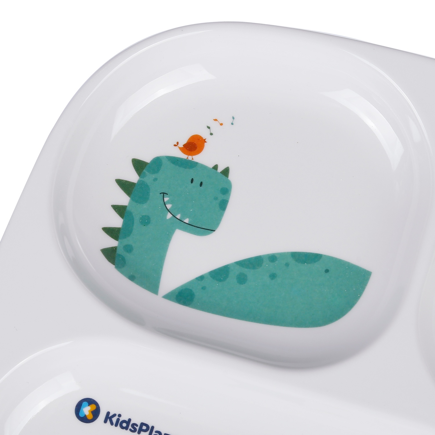 Khay ăn 4 ngăn KidsPlaza Dinosaur T001 238g