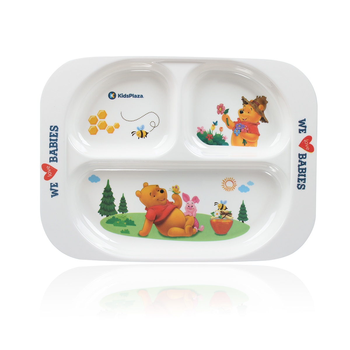 Khay ăn dặm 3 ngăn Kidsplaza BT002 (170g) hình 1