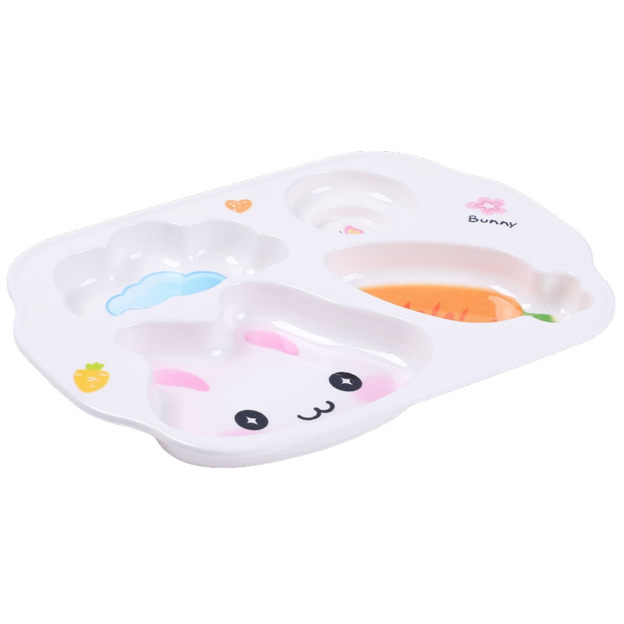 Khay ăn dặm Mamago Bunny chia 4 ngăn 300g hình 1
