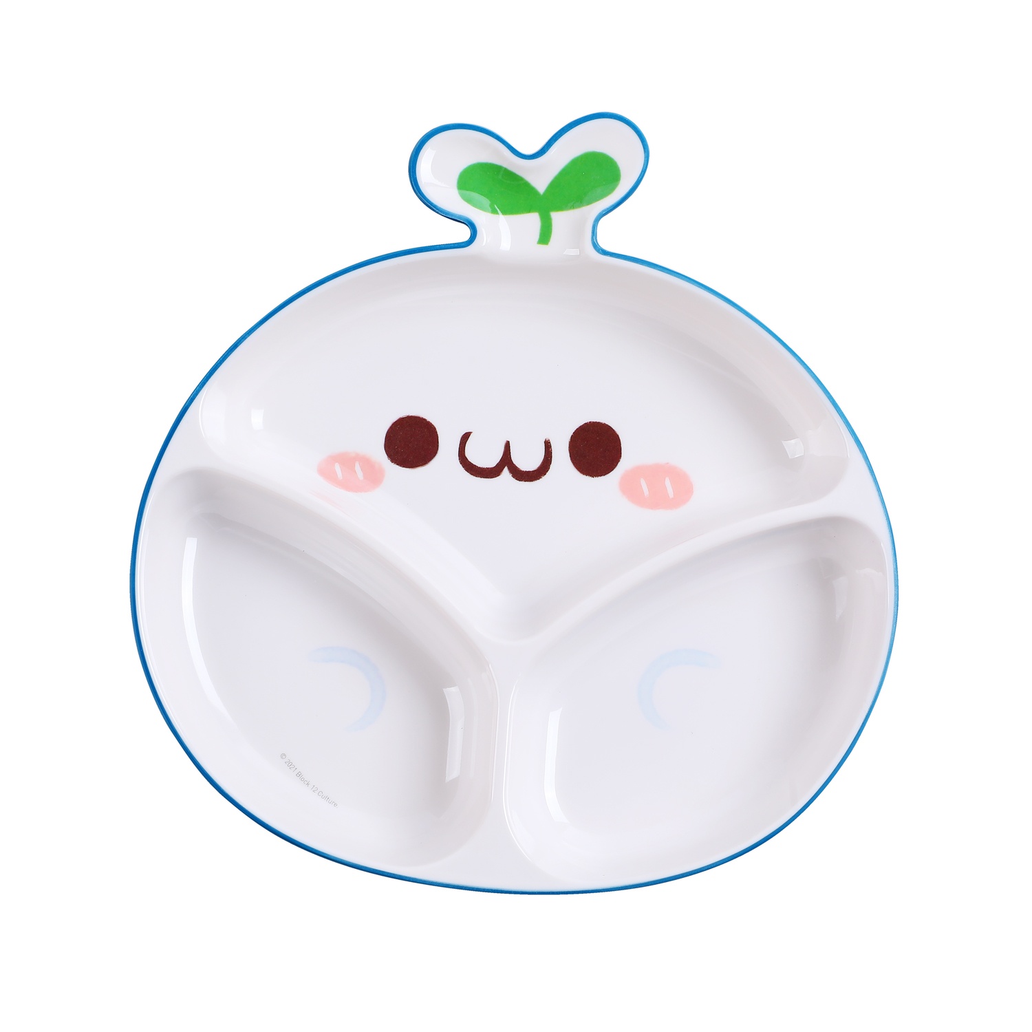 Khay ăn dặm Mamago Green Bear 3 ngăn 275g