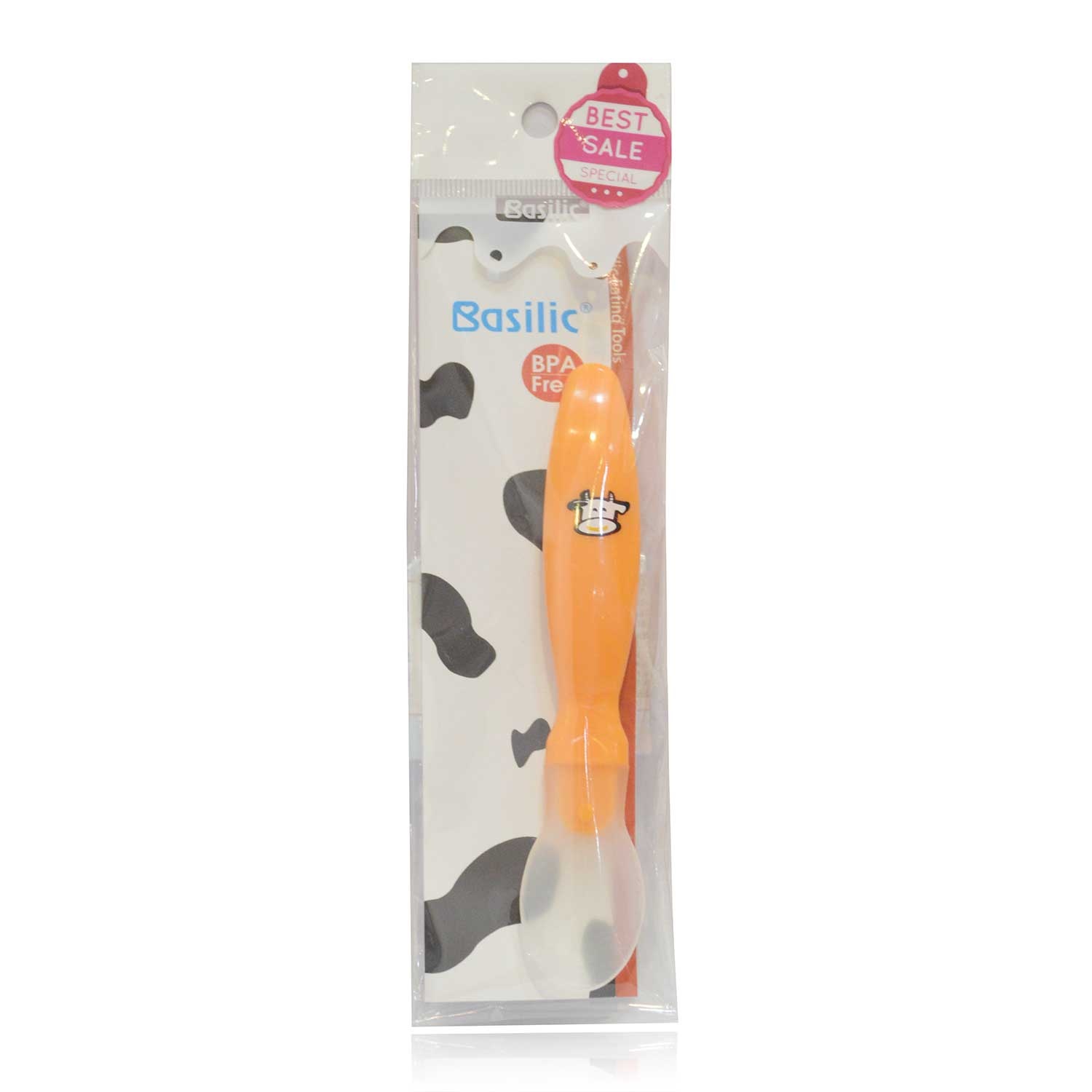 Thìa ăn đầu mềm Basilic D272 (Màu ngẫu nhiên) hình 1