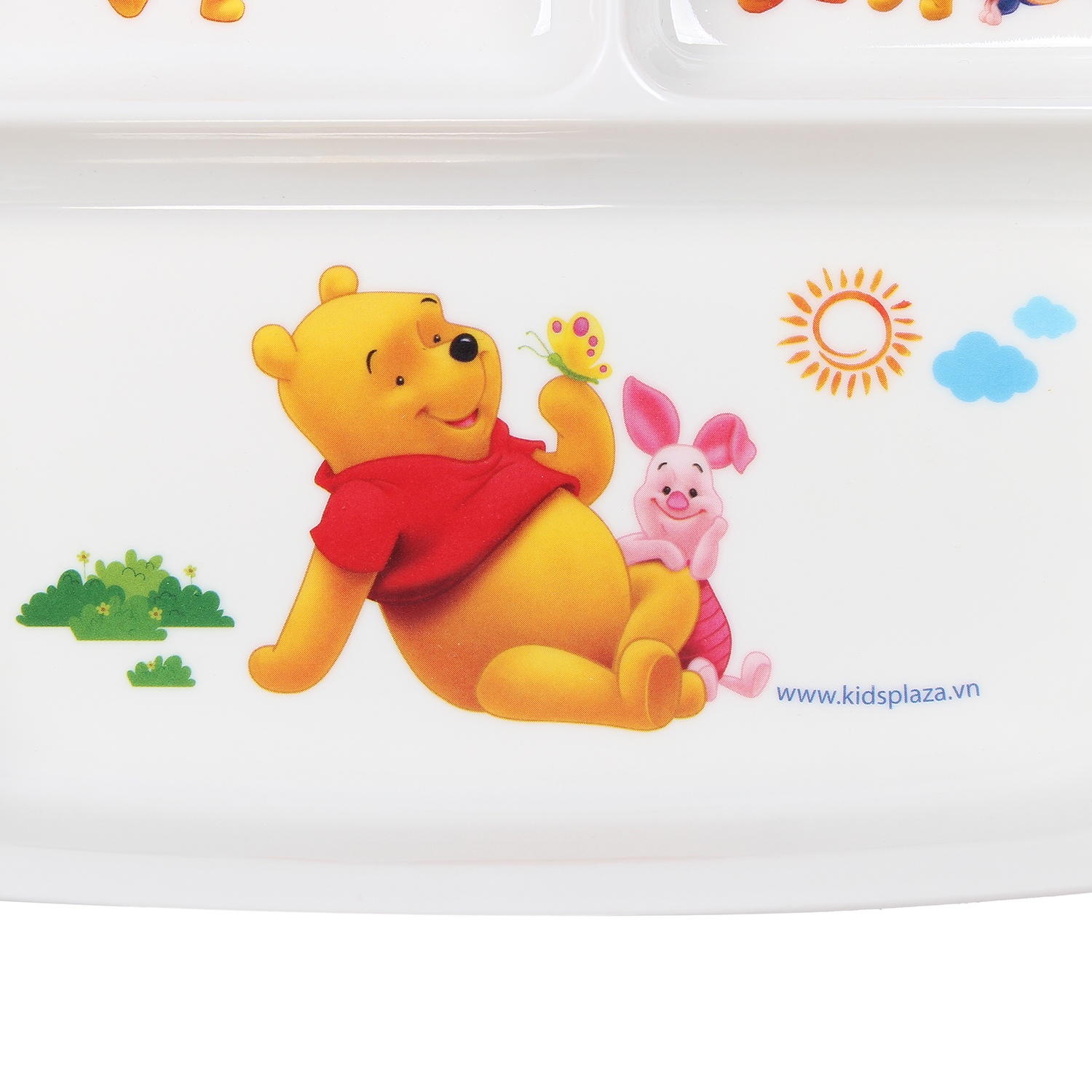Khay ăn cho bé 3 ngăn Kiza - Pooh BT03 in hình ngộ nghĩnh Khay ăn cho bé 3 ngăn Kiza - Pooh BT03 hình 2