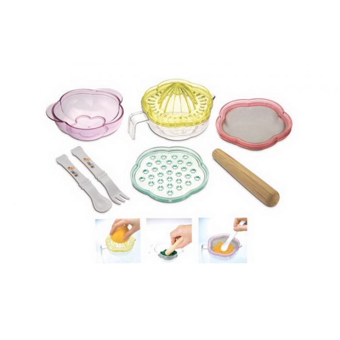 Set chế biến đồ ăn dặm 7 in 1 Farlin PER.245 hình 1