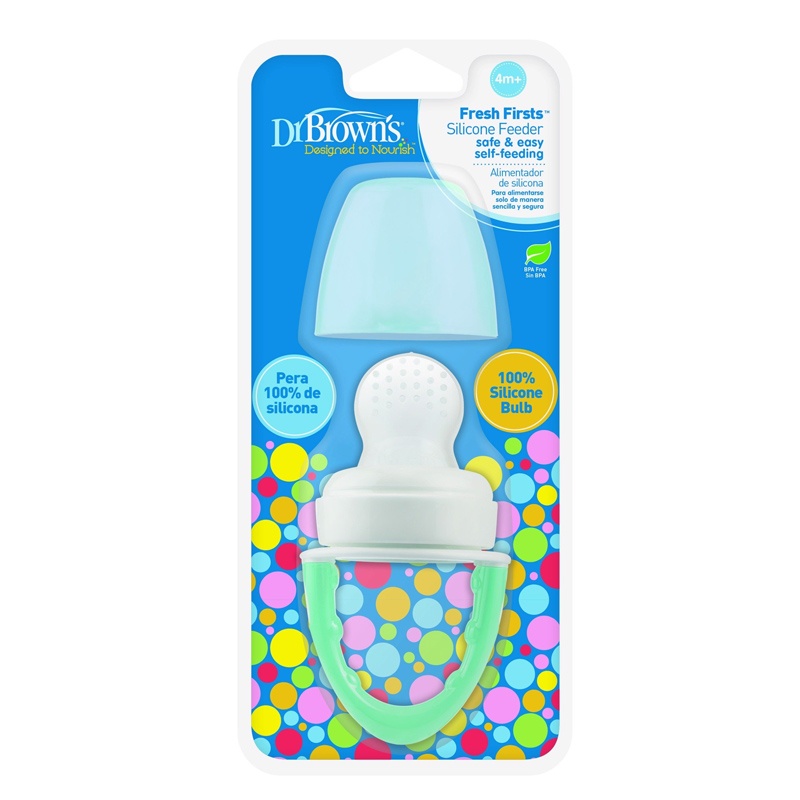 Túi nhai chống hóc silicone Dr Brown's hình 2