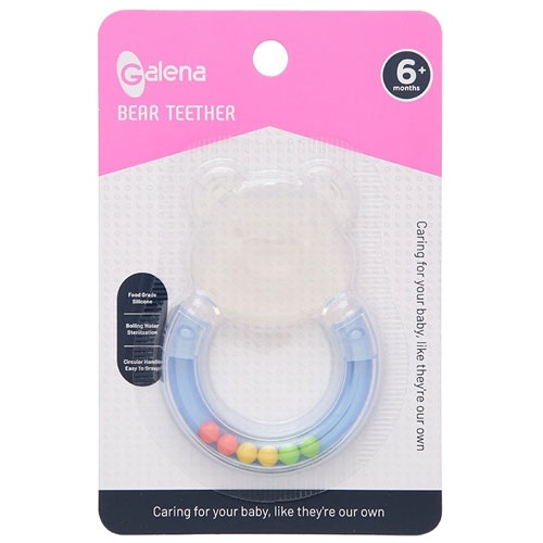 Gặm nướu Silicone hình gấu Galena GA-TB01 hình 1