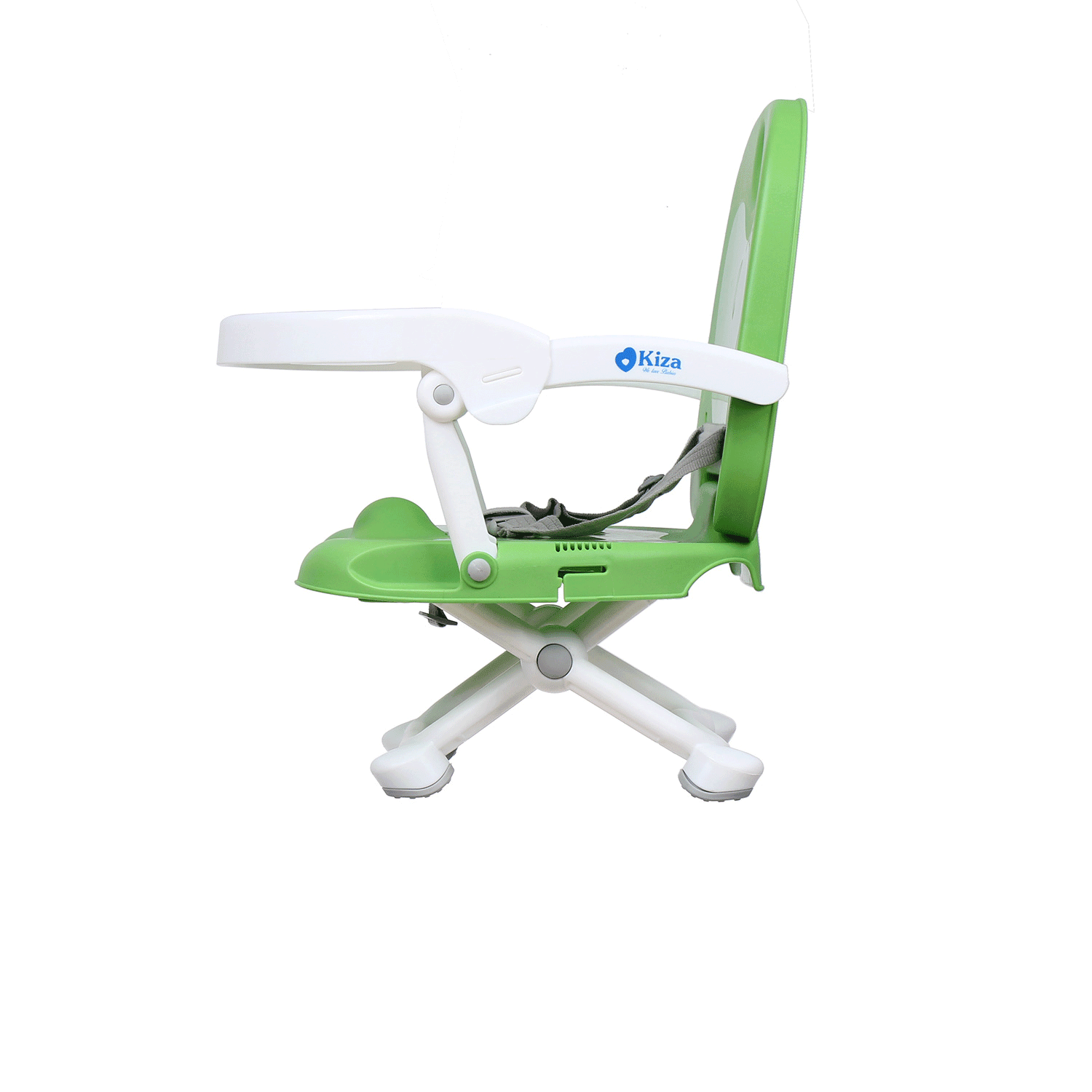 Ghế ăn dặm siêu gấp gọn 4 cấp độ Kiza (màu xanh lá) hình 3