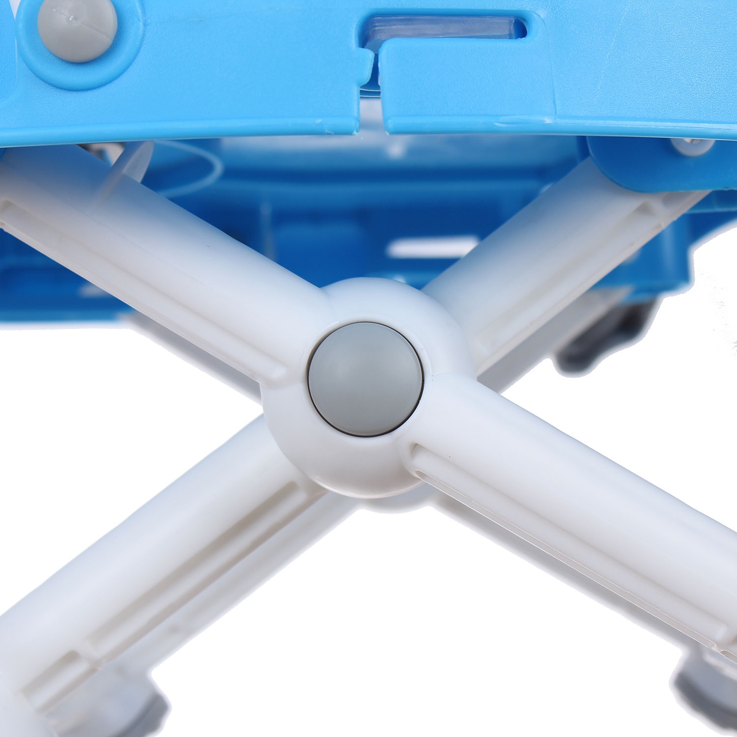 Ghế ăn siêu gấp gọn 4 cấp độ Kiza (màu xanh dương) hình 5