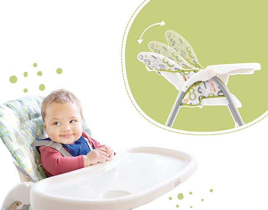 Ghế ngồi ăn cao cấp Joie Mimzy Snacker Wild Island hình 6