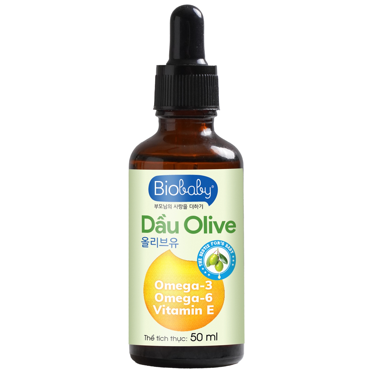 Dầu ăn dặm Olive Biobaby 50ml