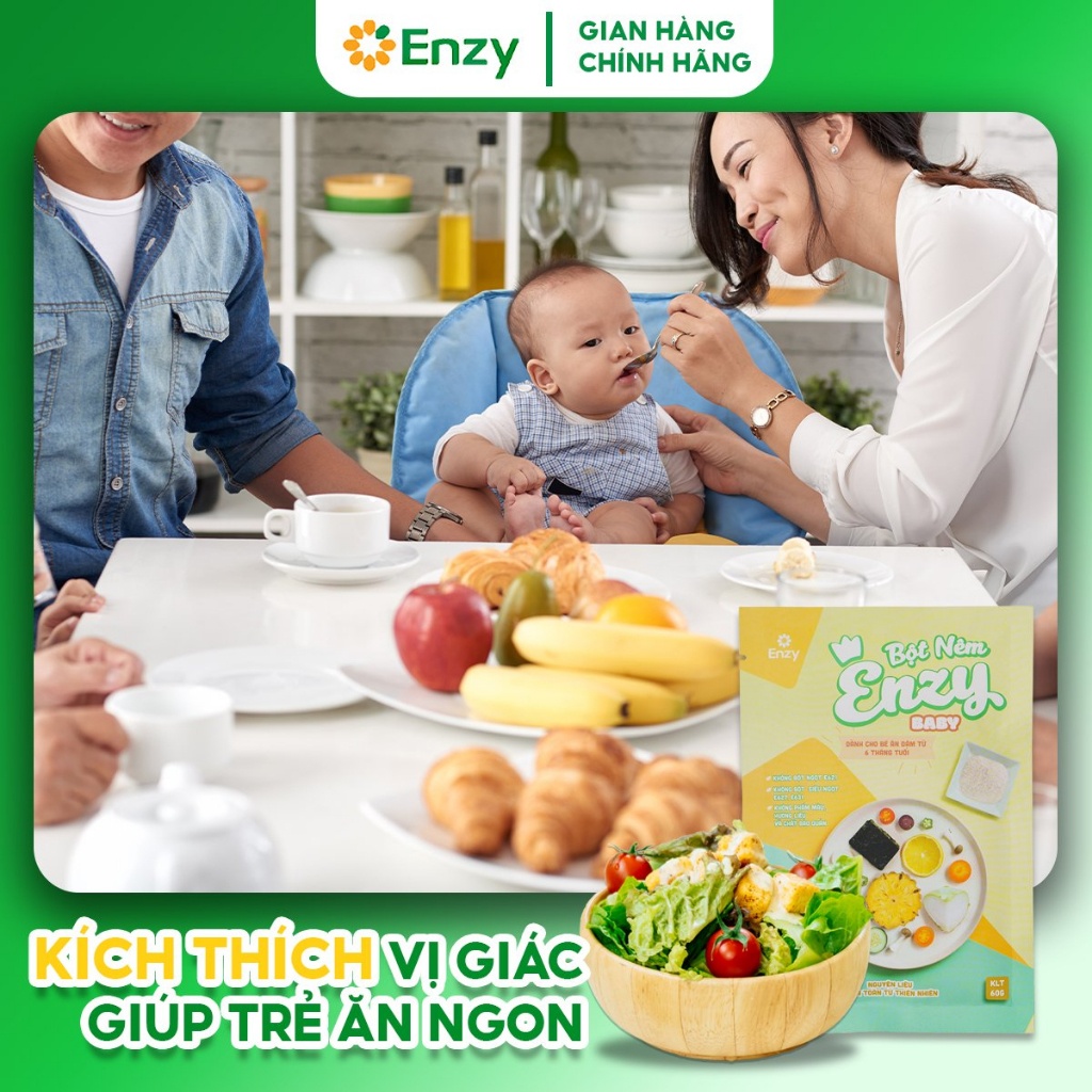 Bột nêm Enzy baby gói 60g hình 3