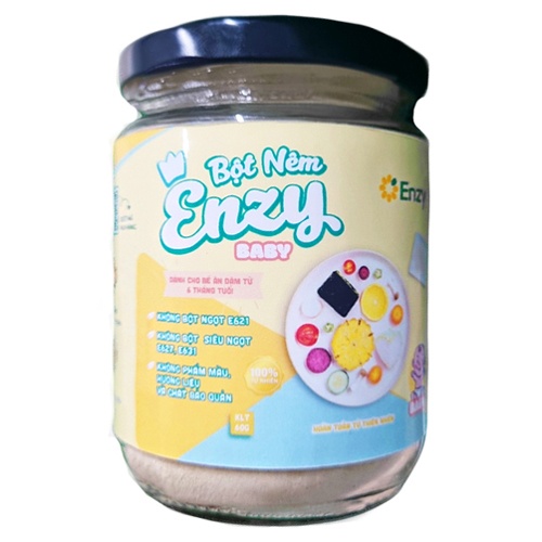 Bột nêm Enzy baby hũ 110g hình 1