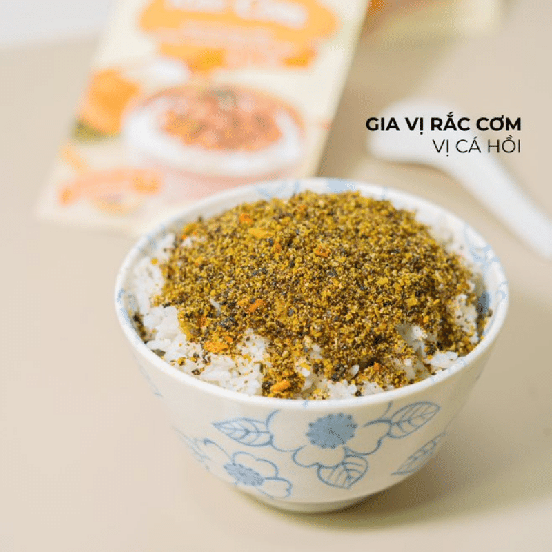 Gia vị rắc cơm Enzy vị cá hồi gói 30g hình 2