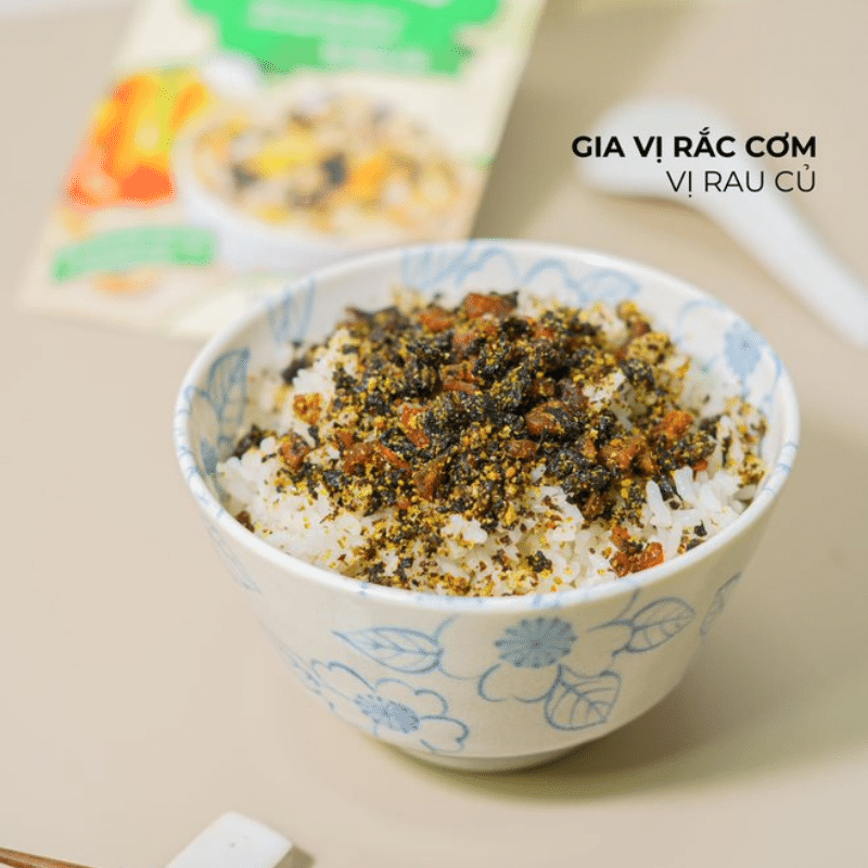 Gia vị rắc cơm Enzy vị rau củ gói 30g hình 2