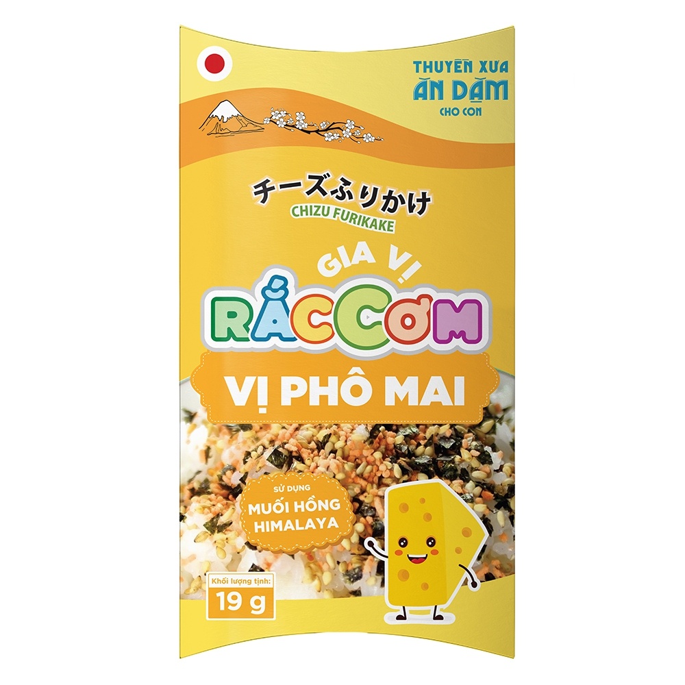 Gia vị rắc cơm Thuyền Xưa vị Phomai 19g hình 1