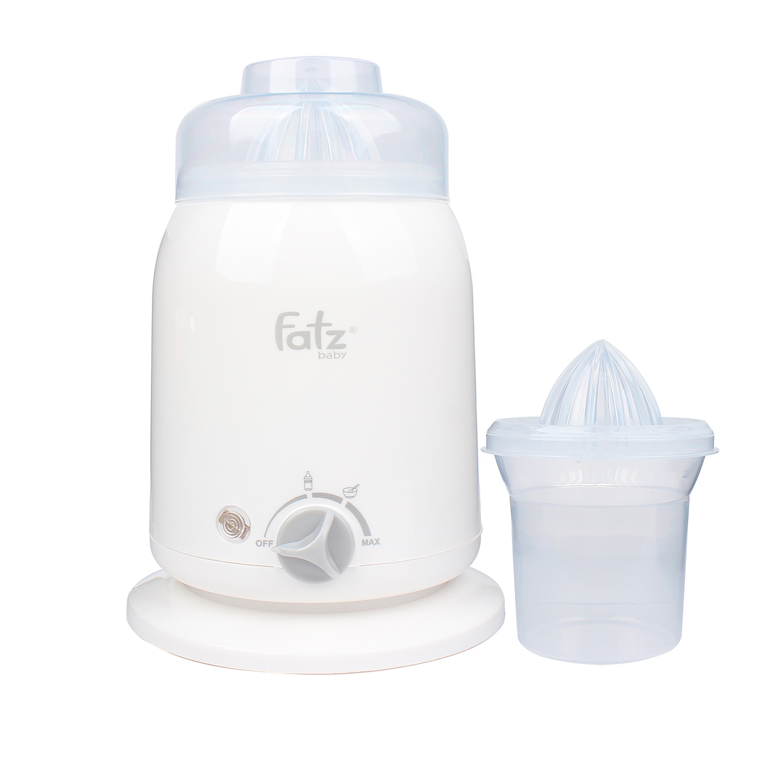 Máy hâm sữa và thức ăn 4in1 Fatzbaby màu trắng hình 1