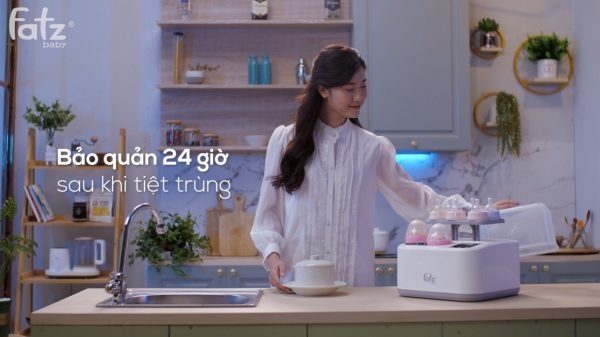 Máy tiệt trùng sấy khô tích hợp hâm sữa Fatz Captain 2 FB4315SL hình 8