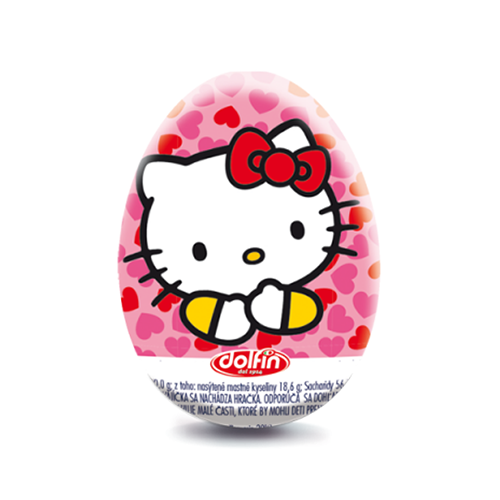Hộp trứng Hello Kitty 40g hình 1