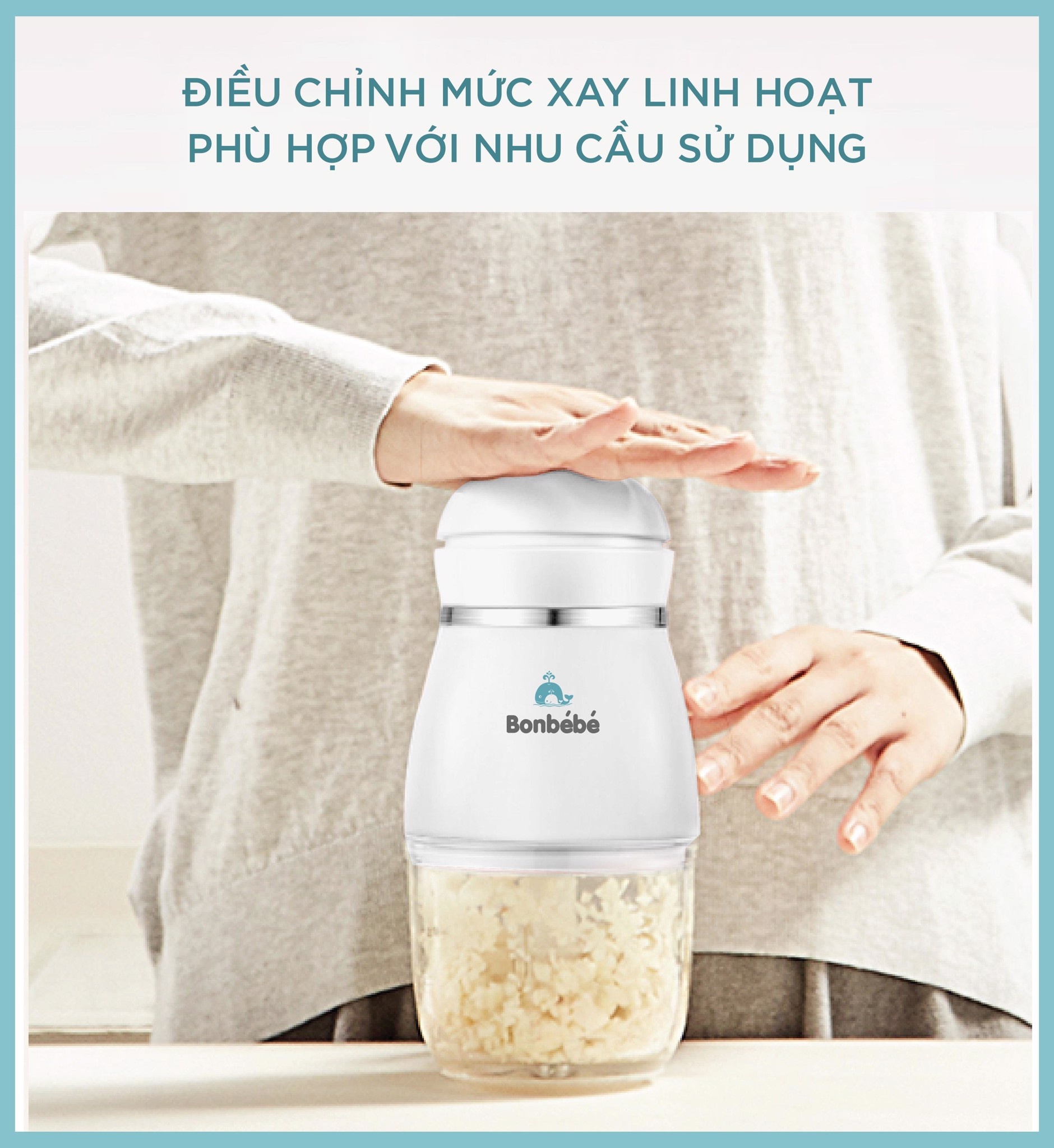 Máy xay đa năng BonBébé BB-03 dung tích 300ml hình 5