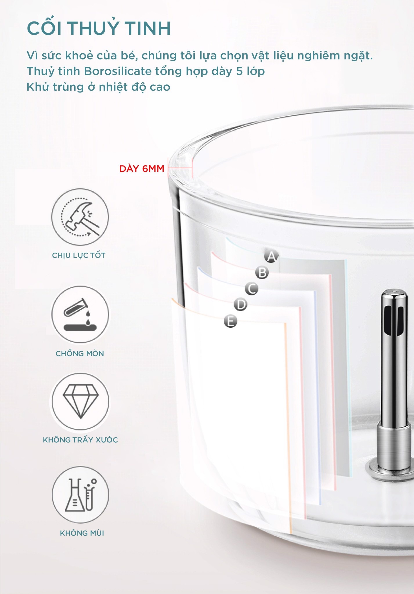 Máy xay đa năng BonBébé BB-03 dung tích 300ml hình 4