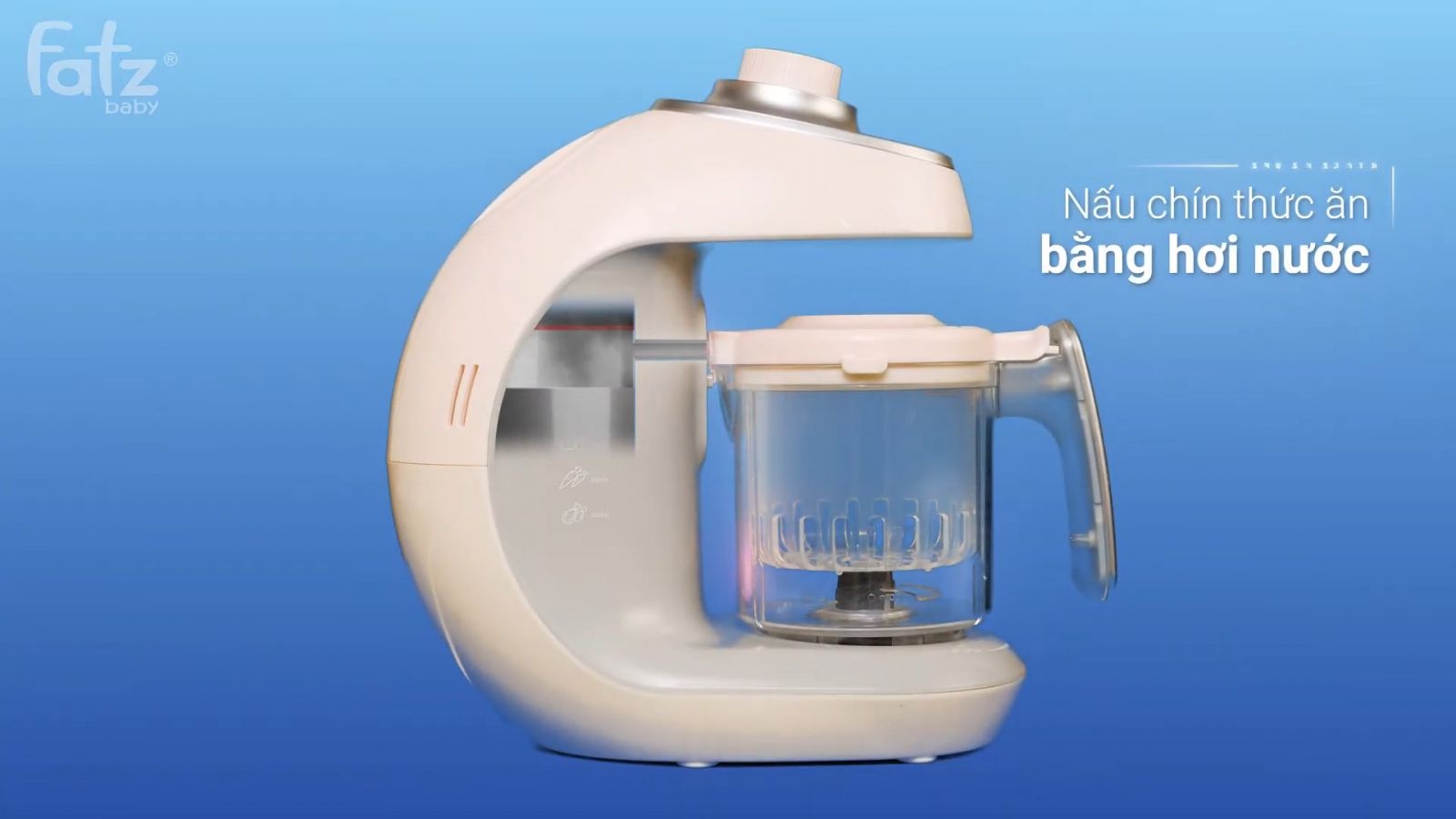 Máy xay và hấp thức ăn điện tử có hẹn giờ FatzBaby FB9618MX hình 2