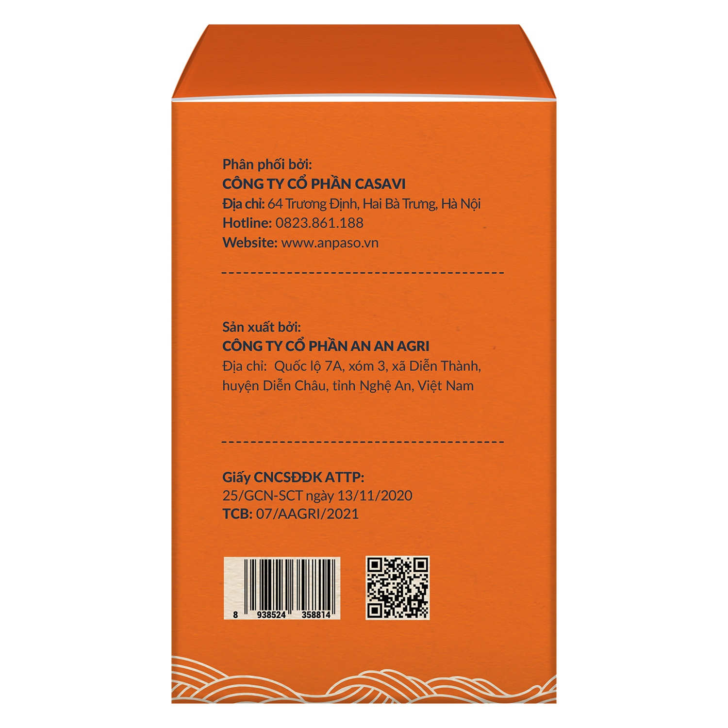 Mì ăn dặm bí đỏ nguyên chất Anpaso 120g hình 4