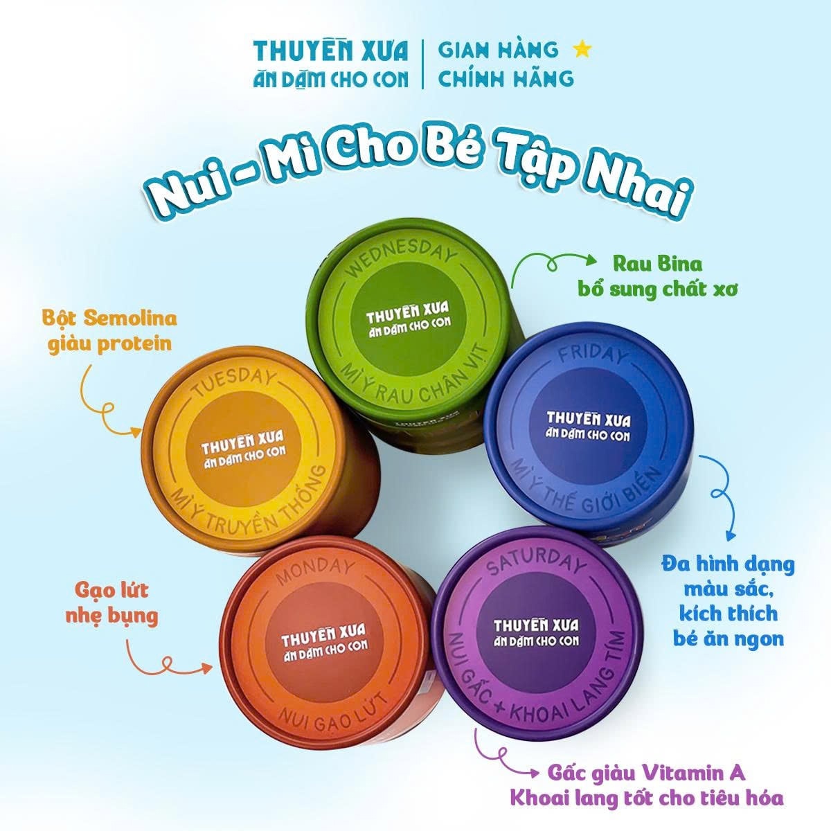 Nui gạo lứt Thuyền Xưa cho bé 12M+ hình 4
