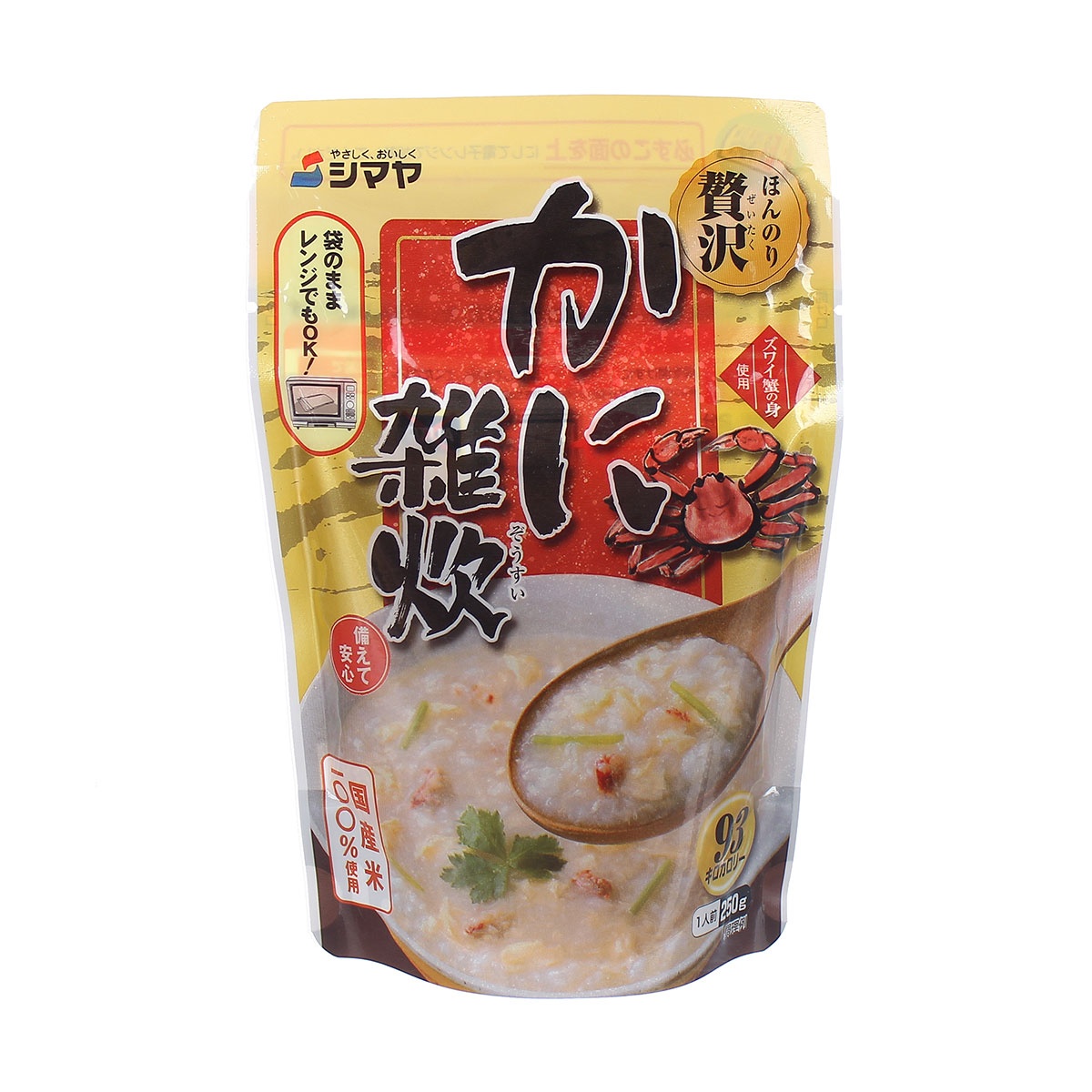 Cháo tươi Shimaya Vị Cua 250g hình 1
