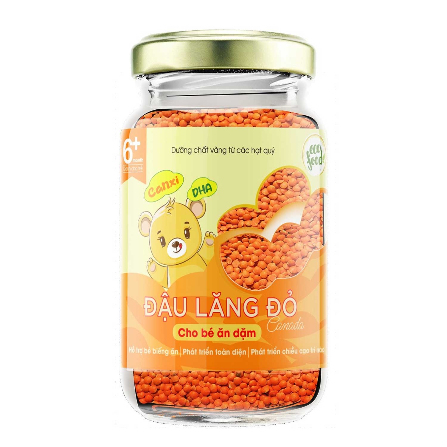 Hạt đậu lăng đỏ Ecofood 130g hình 1