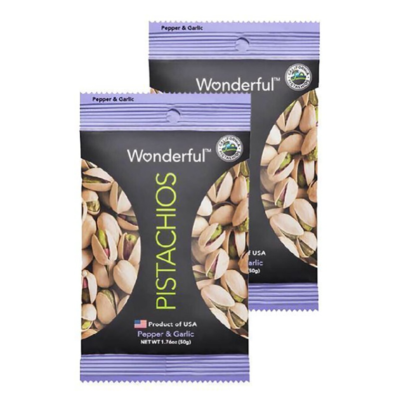 Hạt dẻ cười - Pepper & garlic - 50g hình 2