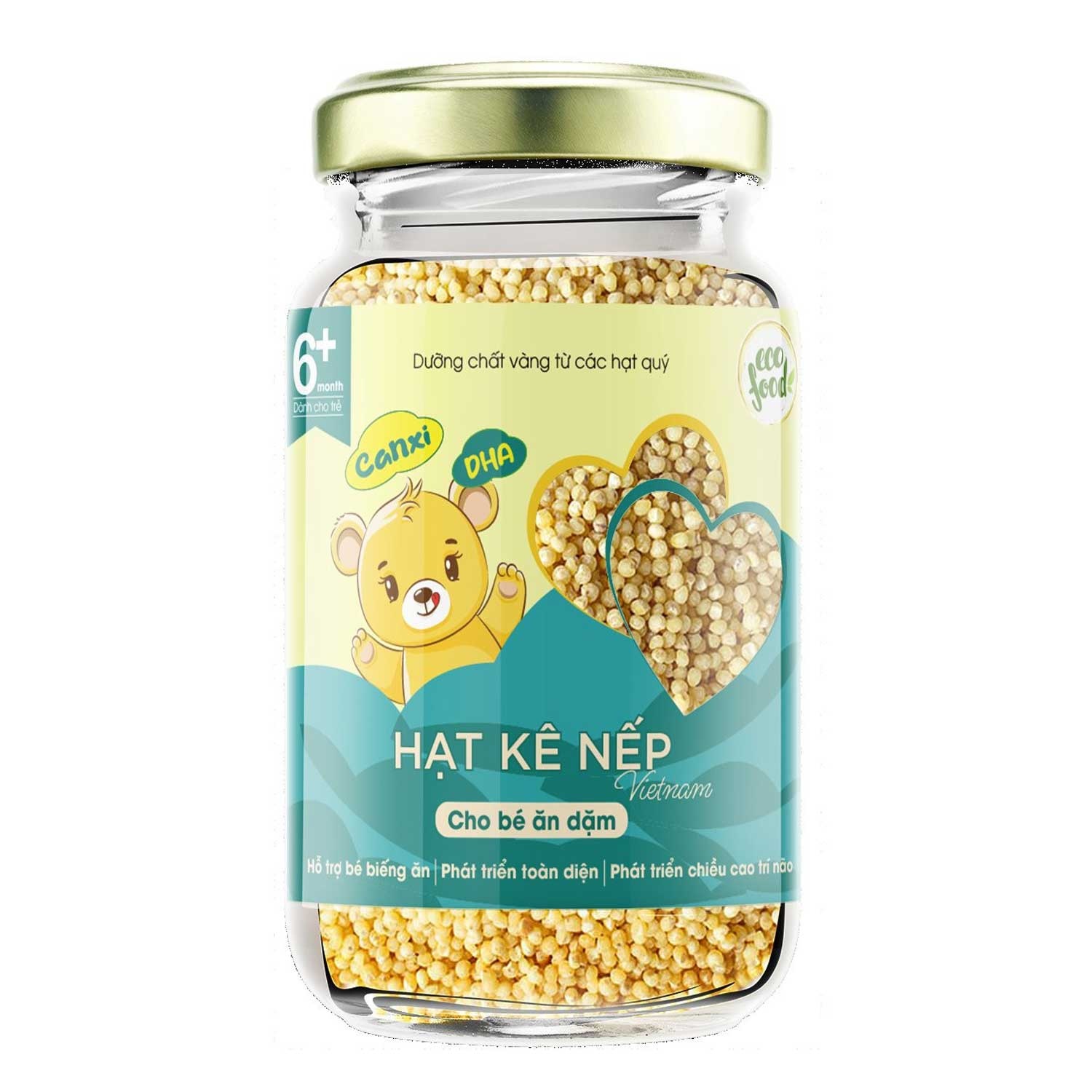 Hạt kê nếp Ecofood 120g hình 1