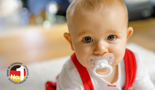 Bộ 2 ty giả NUK Hapyydays Silicone cho bé 0-18M hình 3