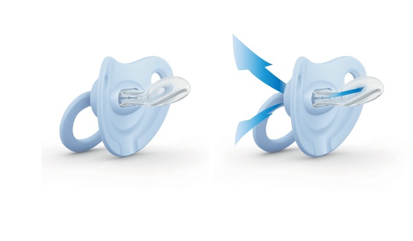 Bộ 2 ty giả NUK Hapyydays Silicone cho bé 0-18M hình 4