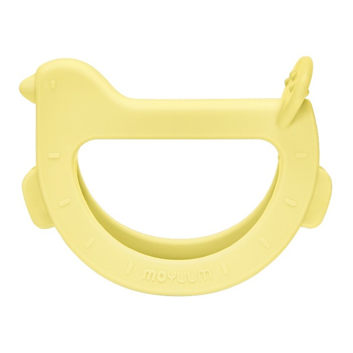 Gặm nướu silicone Moyuum Bird hình chim (Vàng) hình 1