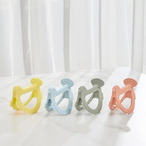 Gặm nướu silicone Moyuum Bird hình chim (Xanh) hình 2