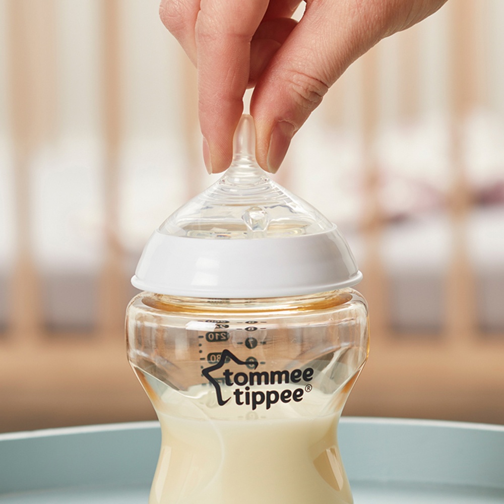 Núm ty Tommee Tippee silicon siêu mềm vỉ đôi cho bé từ 6m hình 4